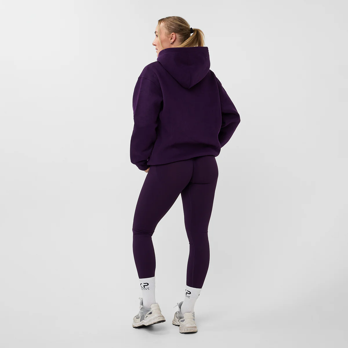 CLASSIC HOODIE DEEP PURPLE - Image 3