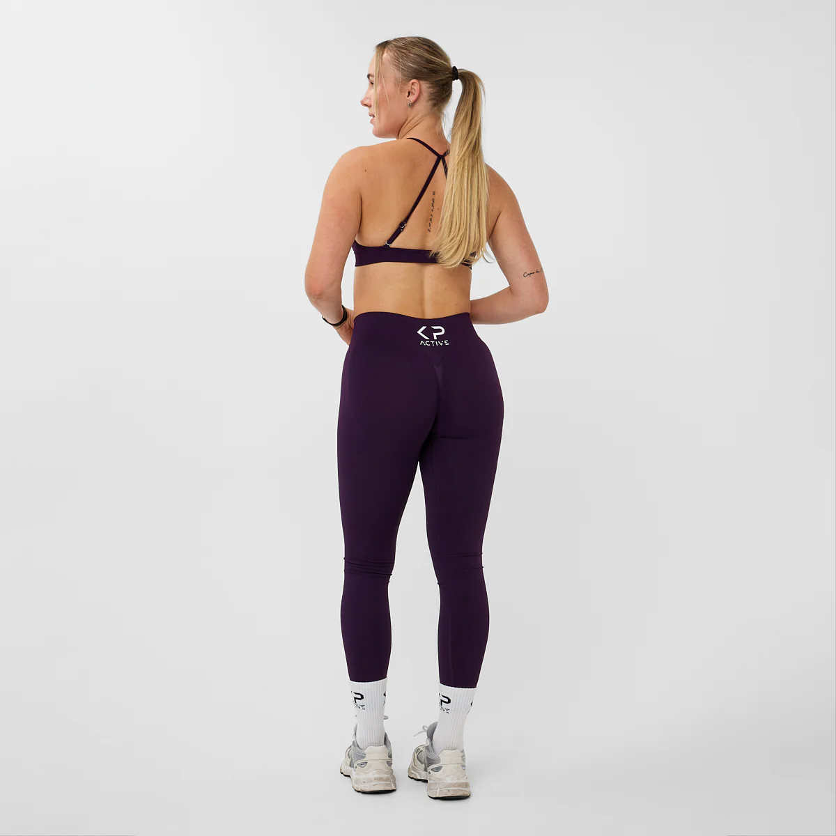CLASSIC LEGGING DEEP PURPLE - Image 4