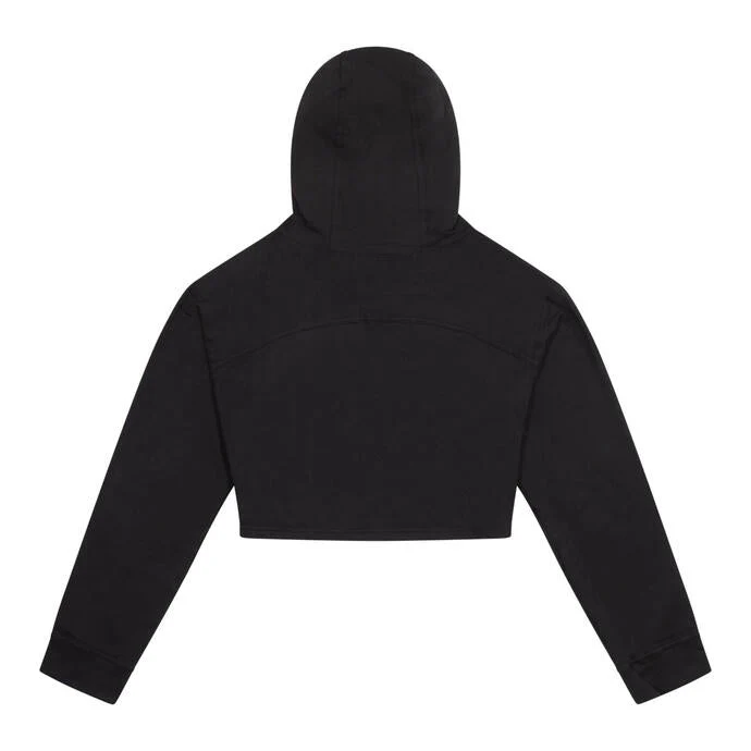 Cropped Hoodie Black - Image 5