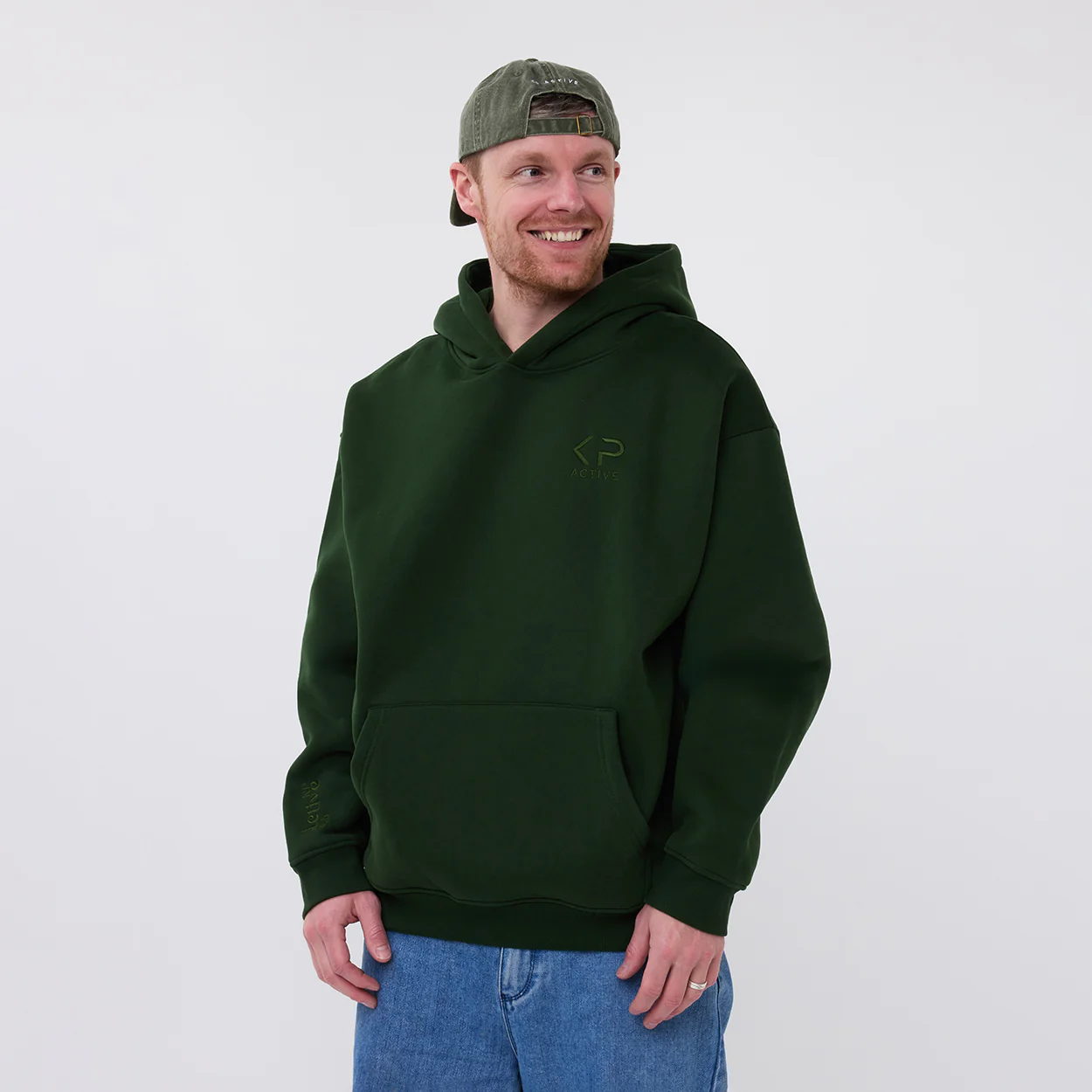 CLASSIC HOODIE FOREST GREEN - Image 3