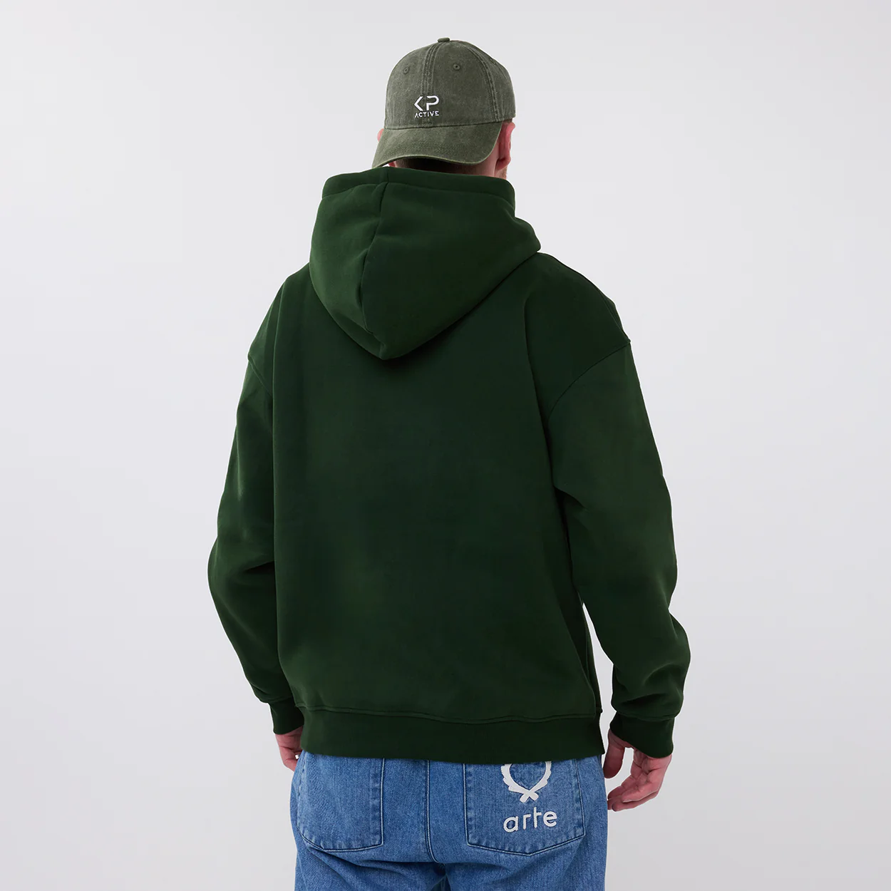CLASSIC HOODIE FOREST GREEN - Image 4