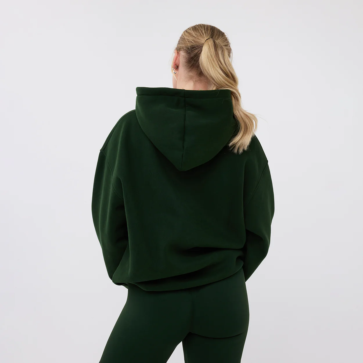 CLASSIC HOODIE FOREST GREEN - Image 7