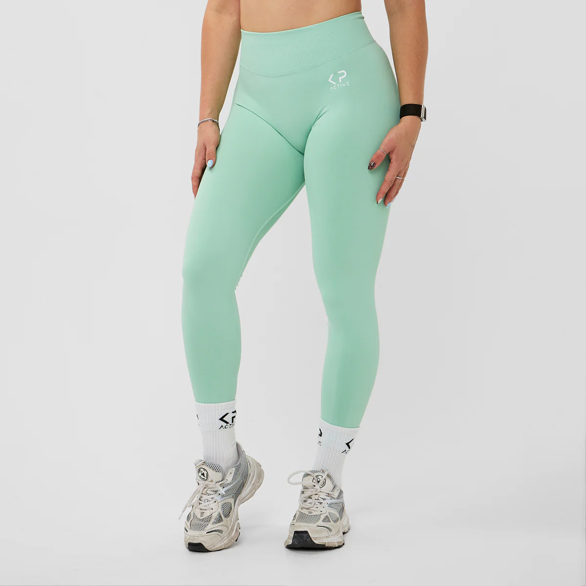 SEASONAL MINT GREEN LEGGING - Image 4