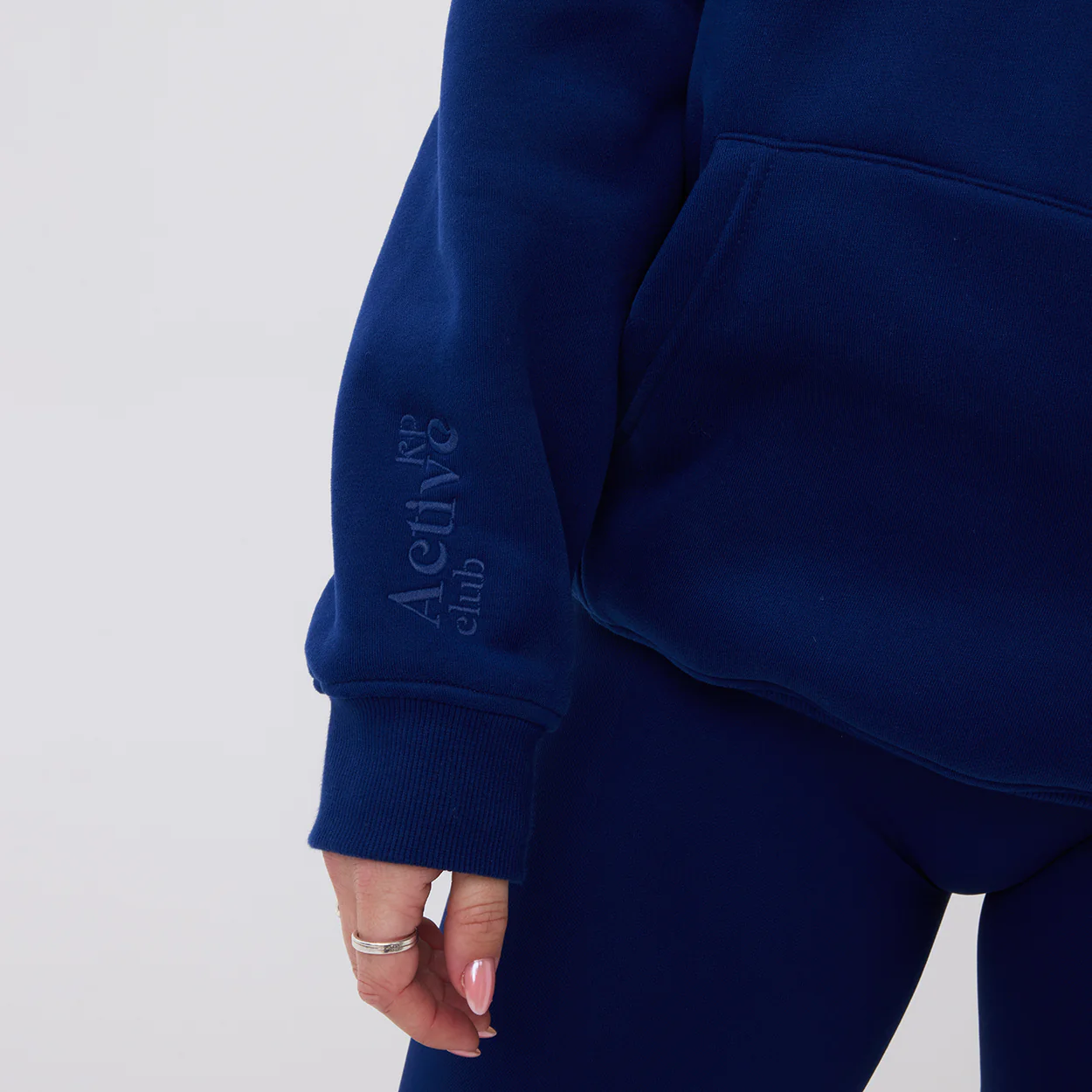 CLASSIC HOODIE NAVY BLUE - Image 7