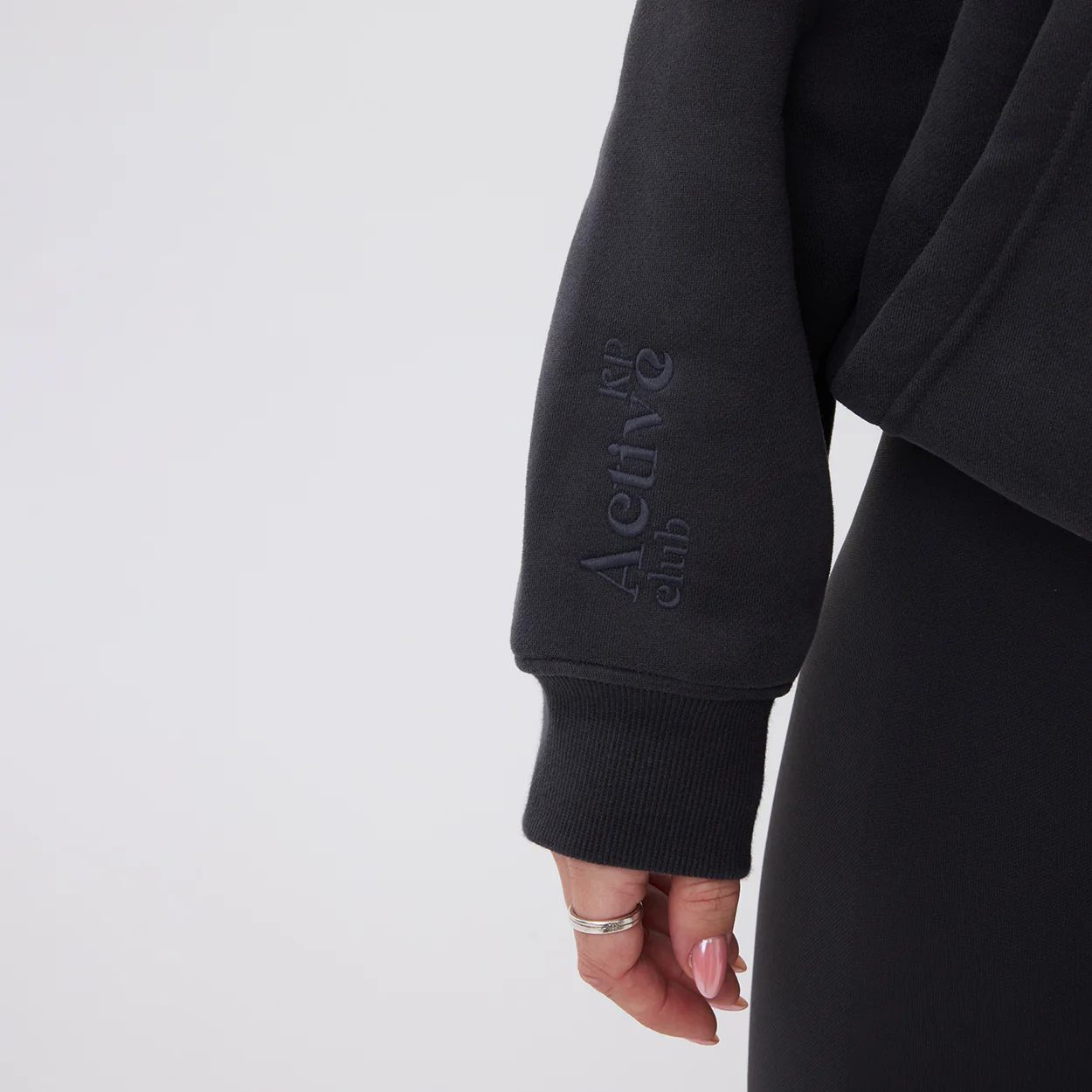 CLASSIC HOODIE ONYX GREY - Image 8