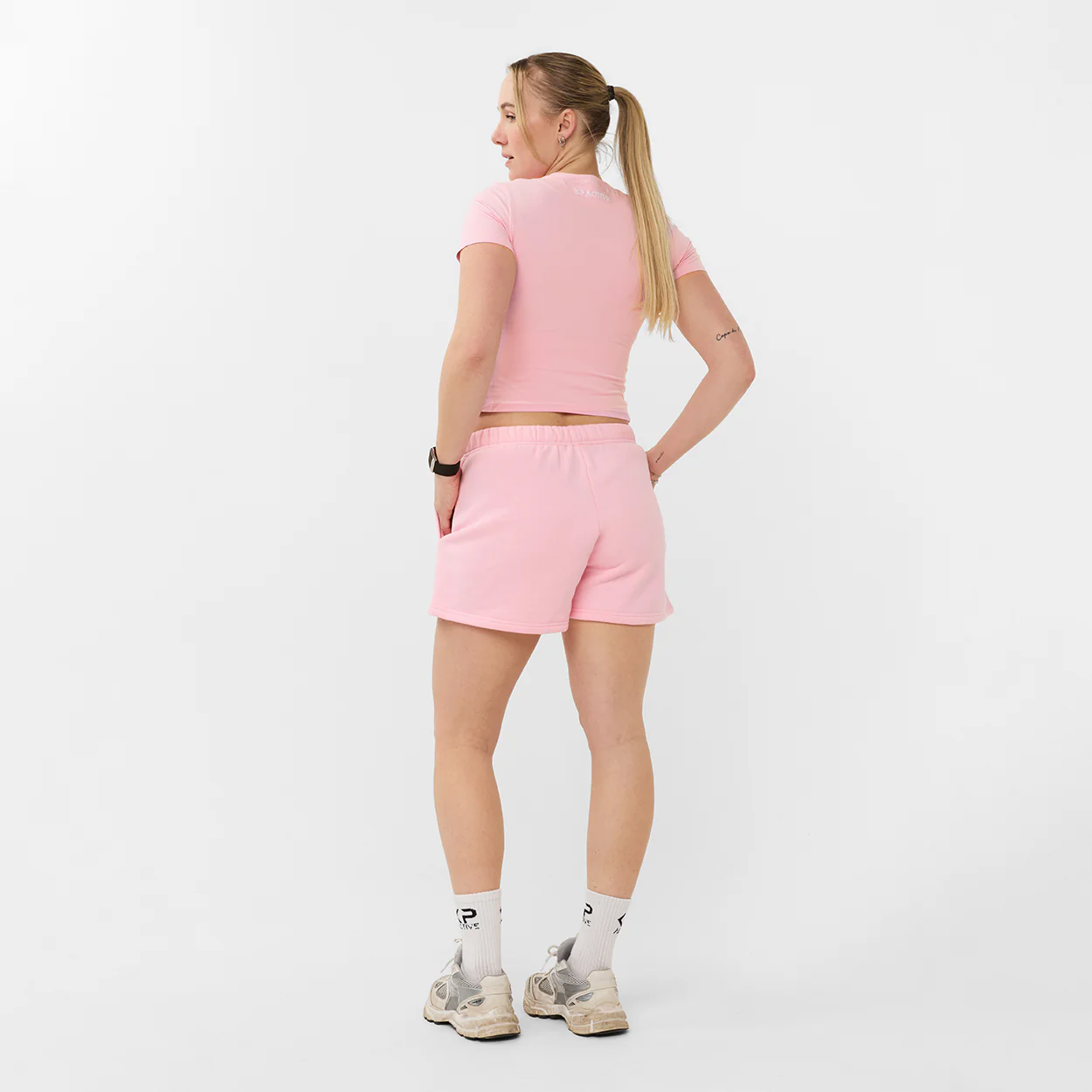 VALENTINE PINK JOGGER SHORT - Image 5