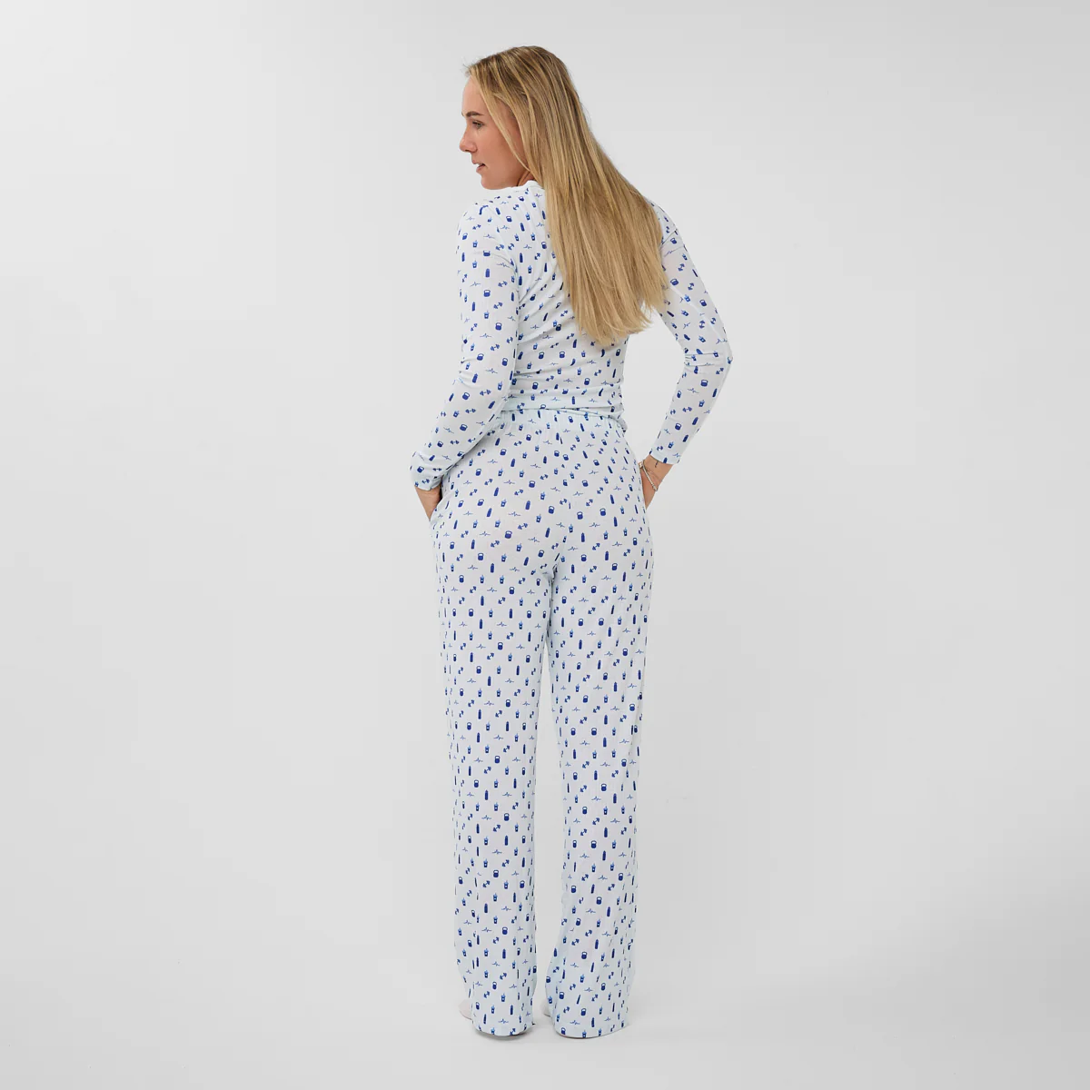 PYJAMA SET WHITE - Image 5