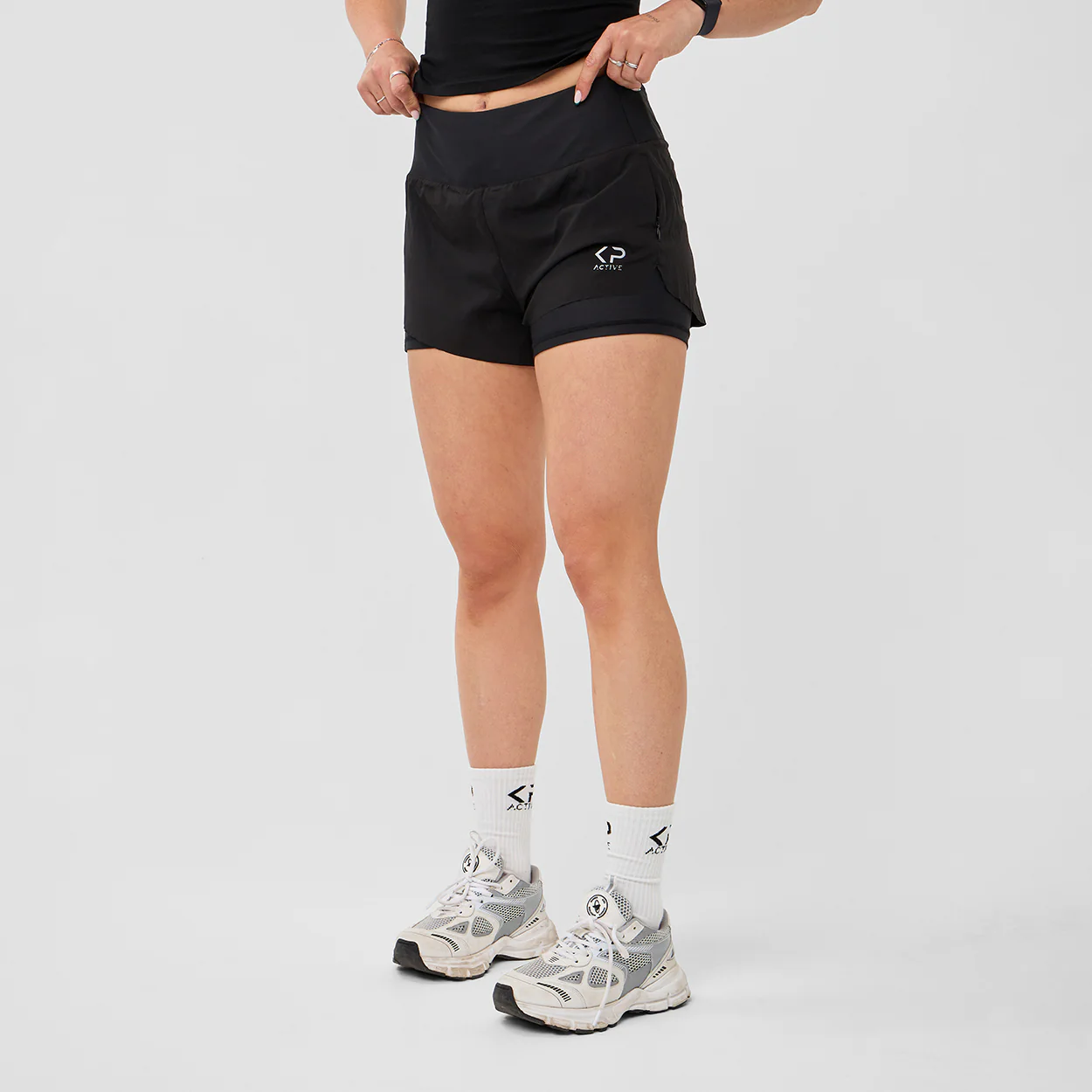 RUNNING SHORT BLACK - Image 4