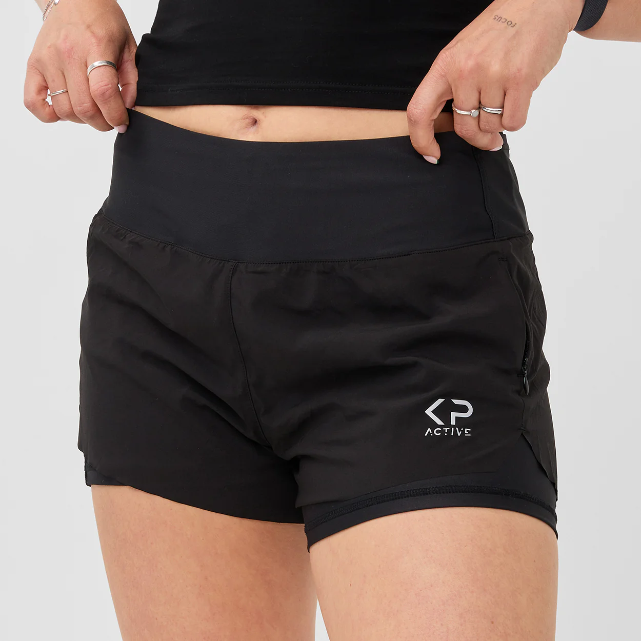 RUNNING SHORT BLACK - Image 6