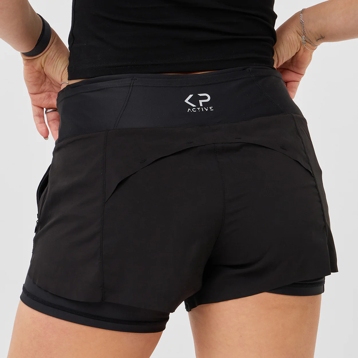 RUNNING SHORT BLACK - Image 7