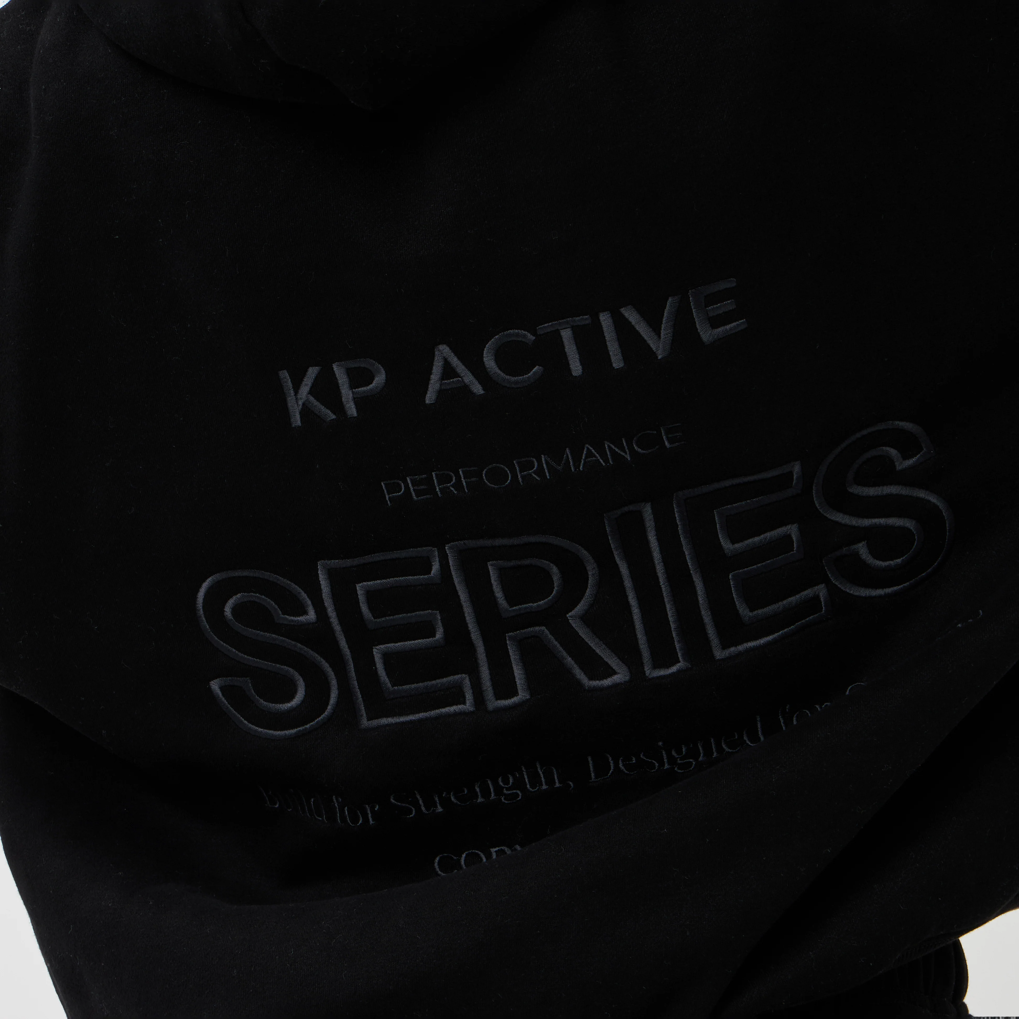 SERIES HOODIE BLACK - Image 4