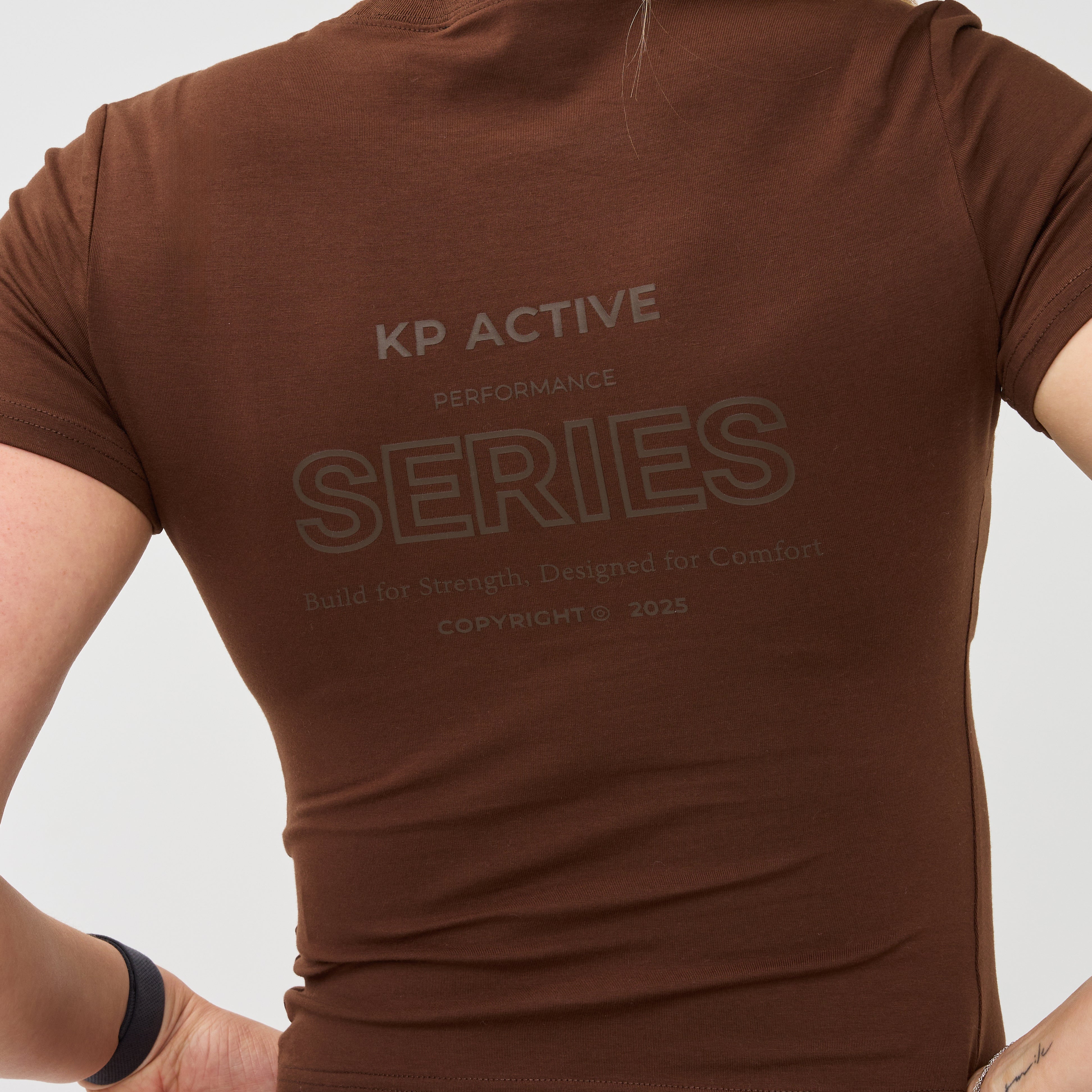 SERIES T-SHIRT BROWN - Image 4