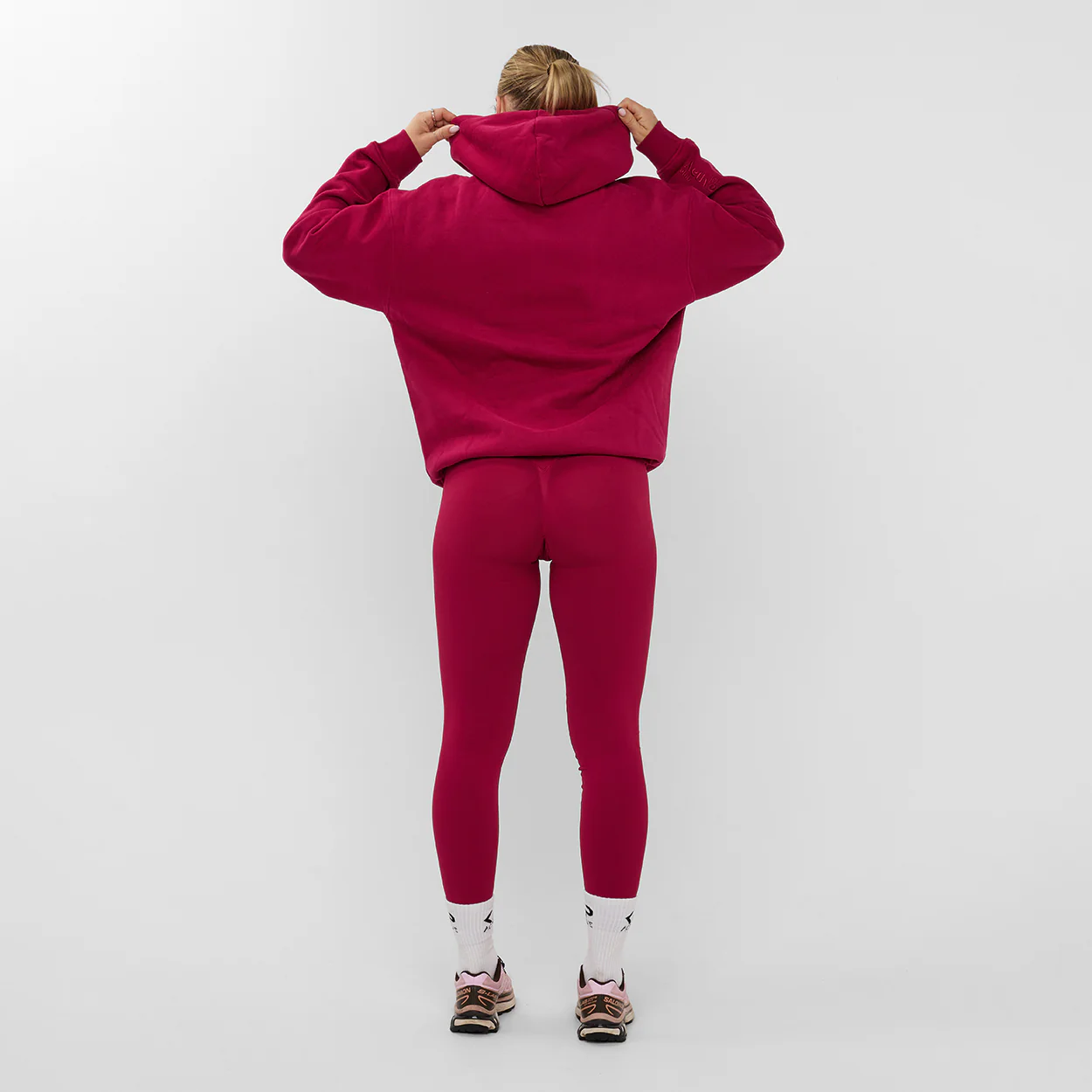 CLASSIC CHERRY RED HOODIE - Image 6