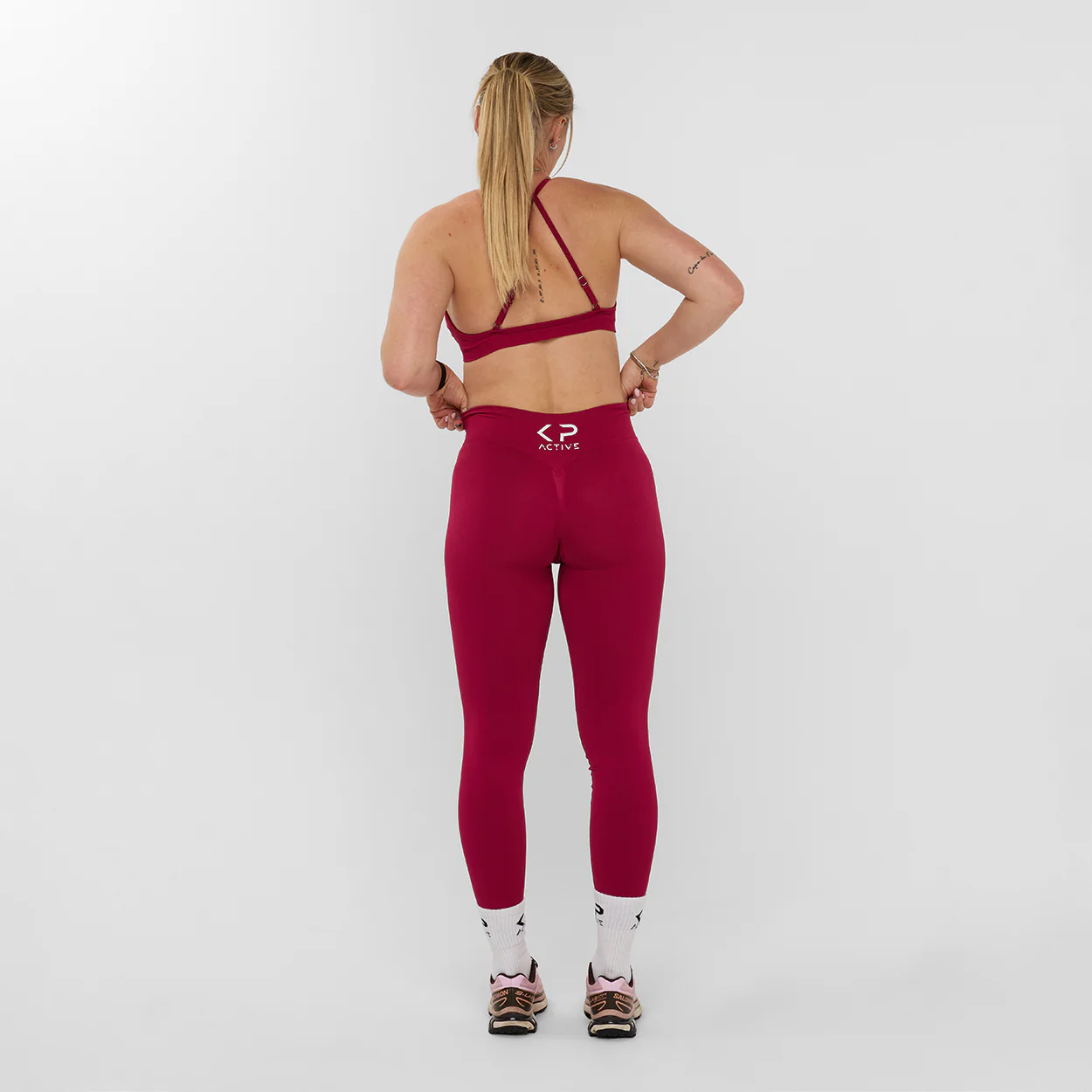 CLASSIC CHERRY RED LEGGING - Image 5