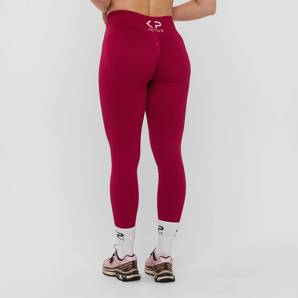 CLASSIC CHERRY RED LEGGING - Image 6