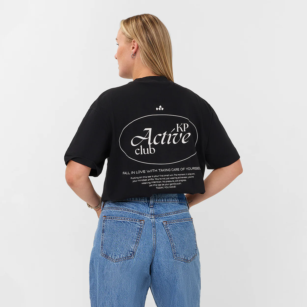 OVERSIZED T-SHIRT BLACK - Image 3