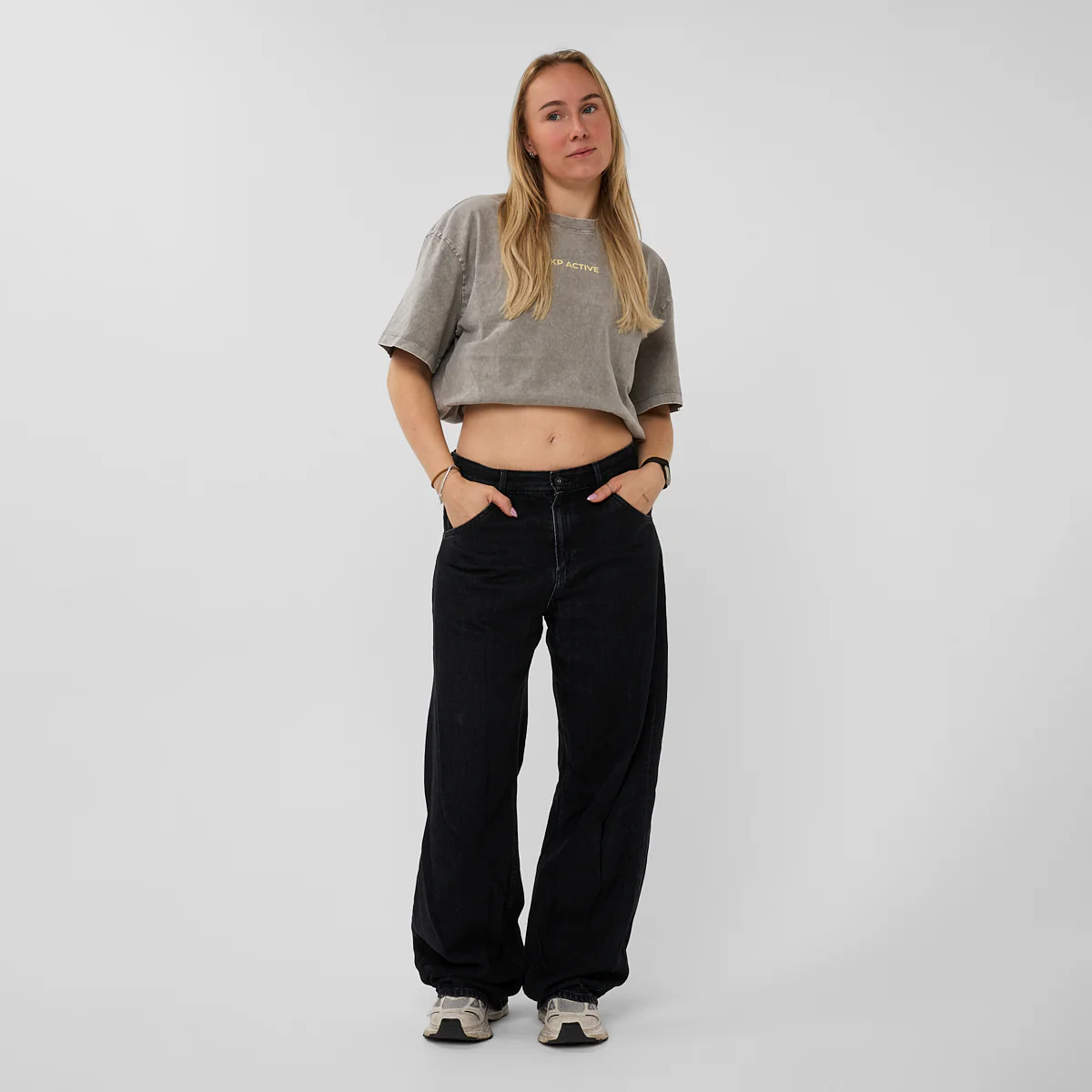 OVERSIZED T-SHIRT GREY - Image 6