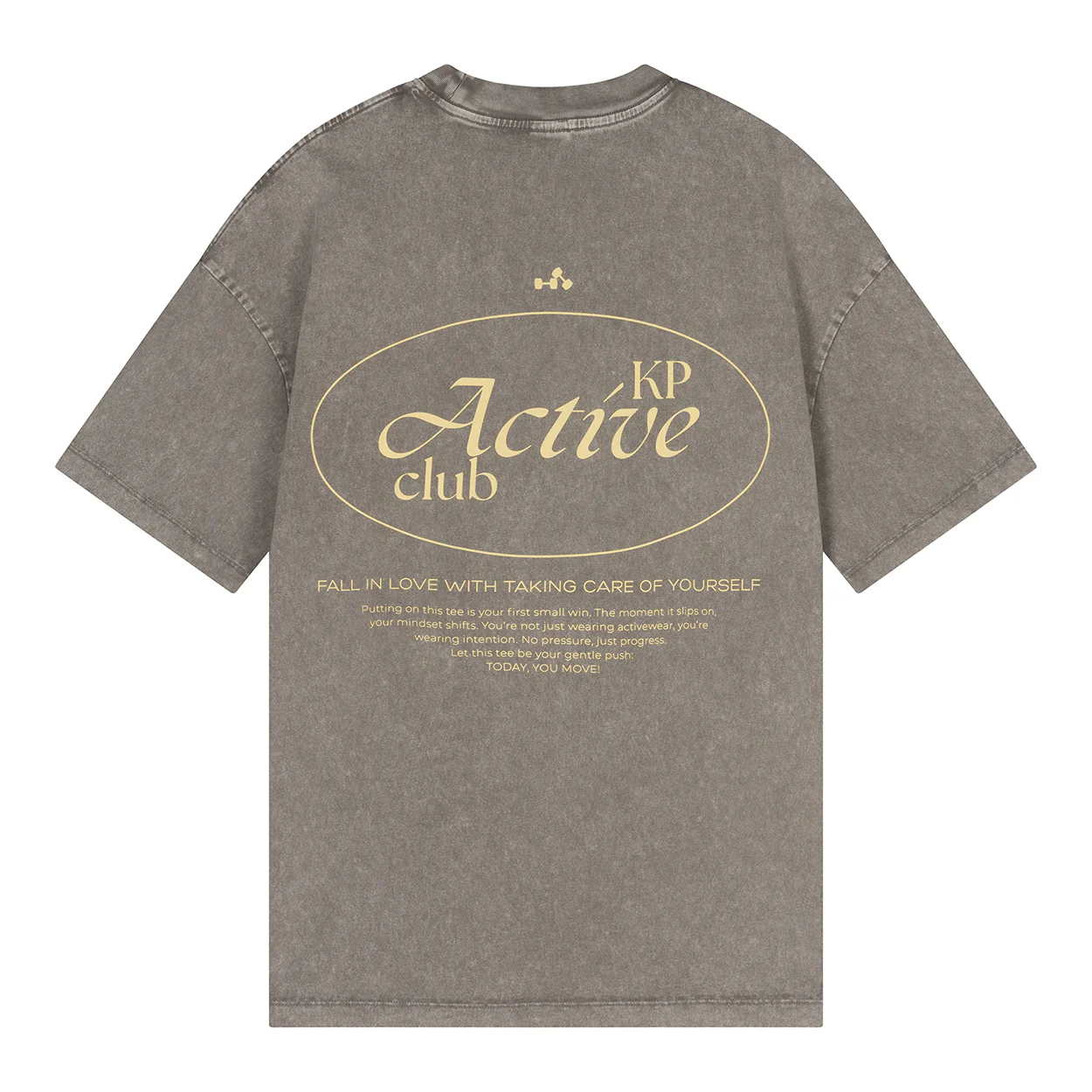 OVERSIZED T-SHIRT GREY - Image 8