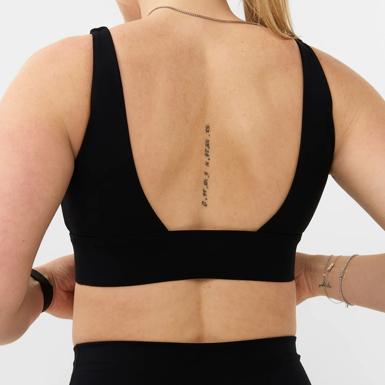 V-SHAPE BRA BLACK - Image 3