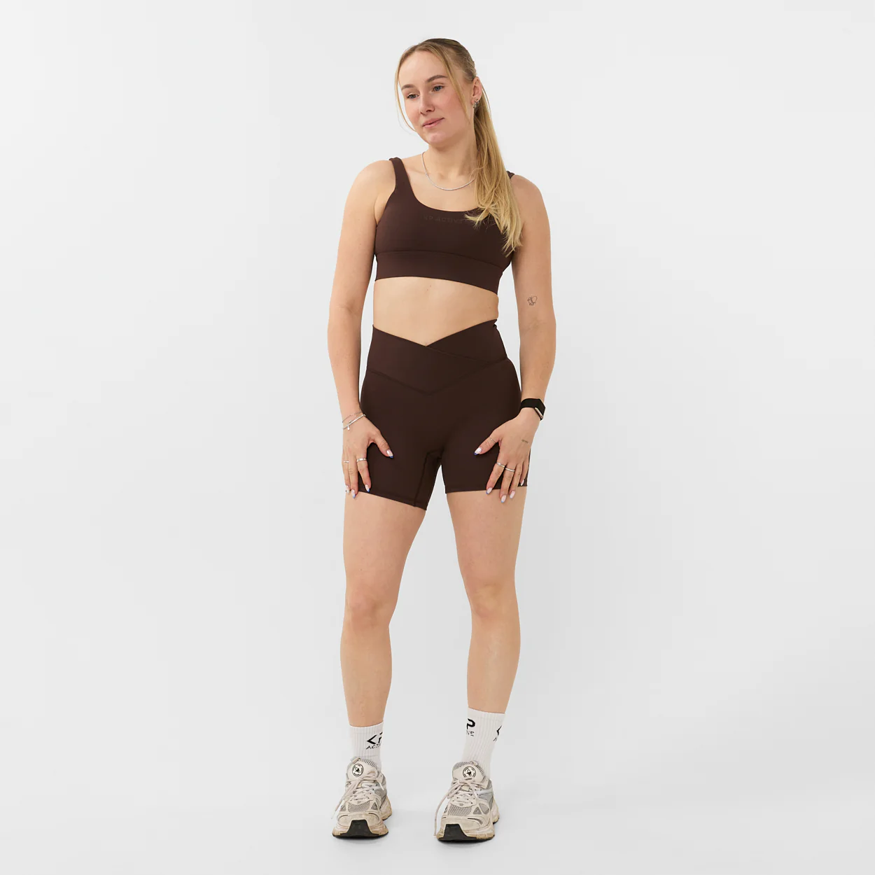 V-SHAPE BRA BROWN - Image 3