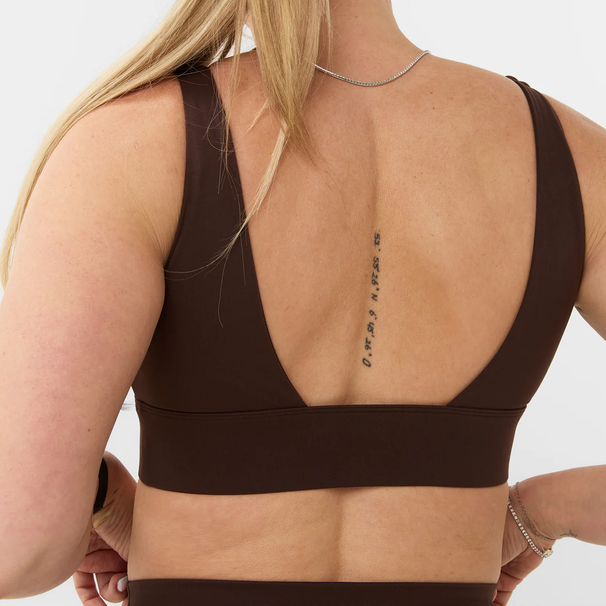 V-SHAPE BRA BROWN - Image 4