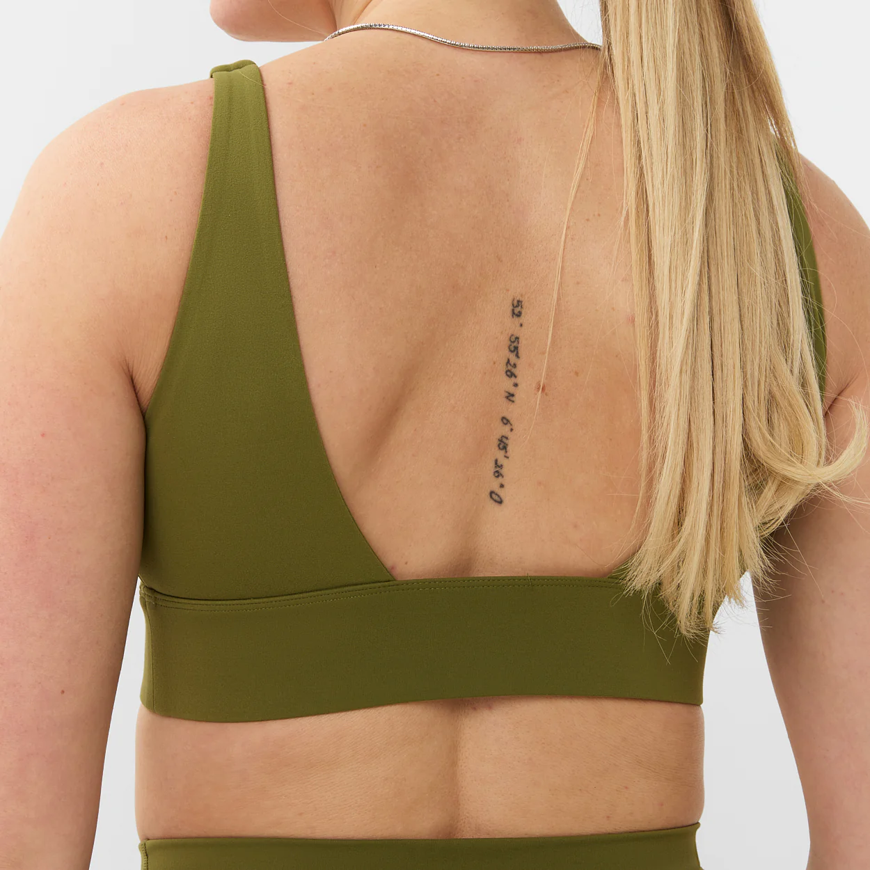 V-SHAPE BRA KHAKI - Image 3
