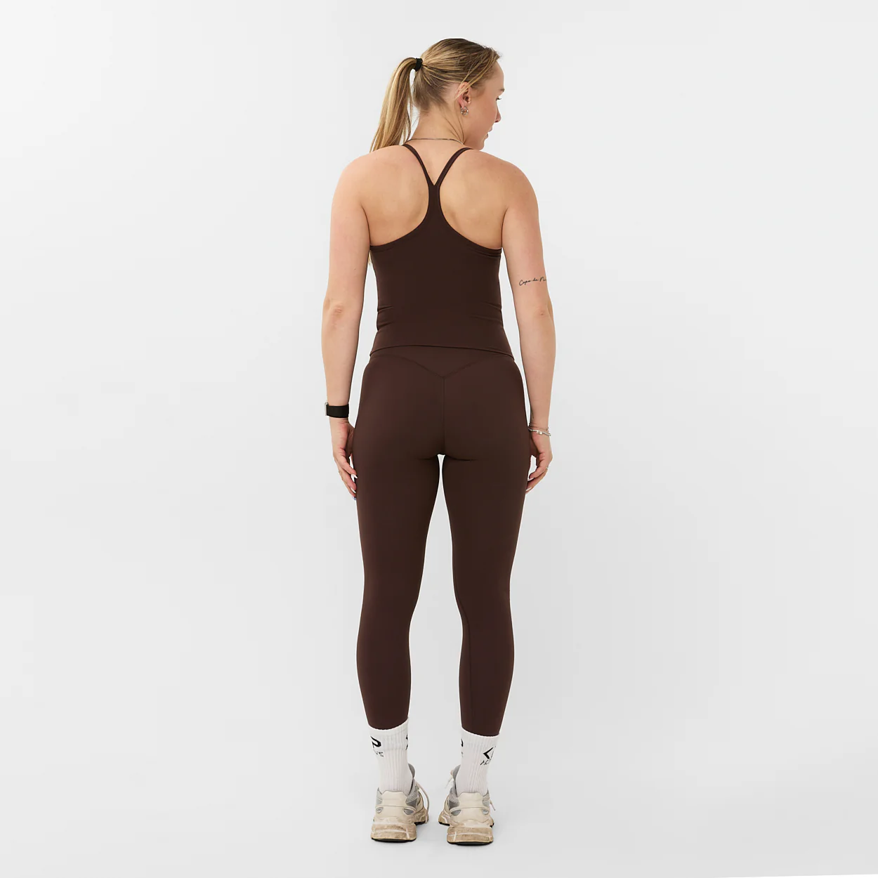 V-SHAPE LEGGING BROWN - Image 3