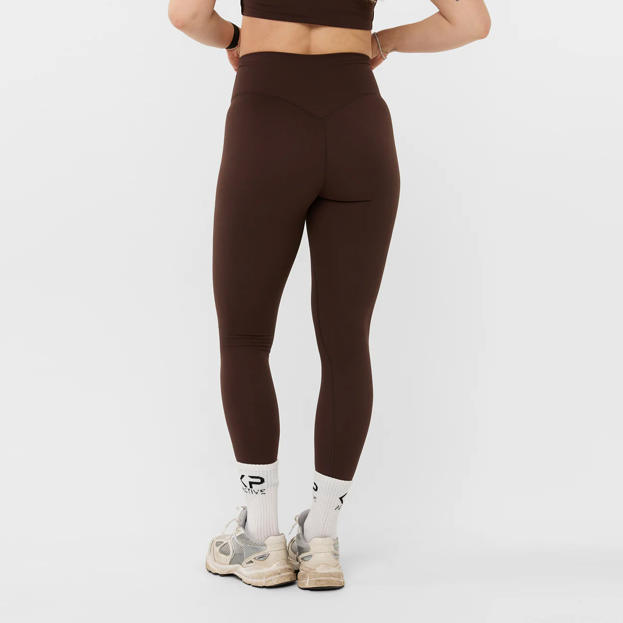 V-SHAPE LEGGING BROWN - Image 5