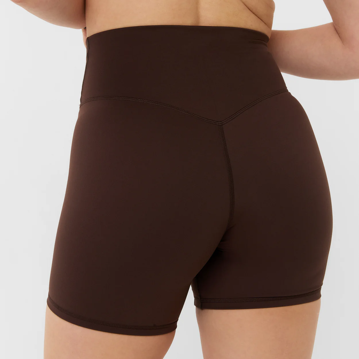 V-SHAPE SHORT BROWN - Image 4