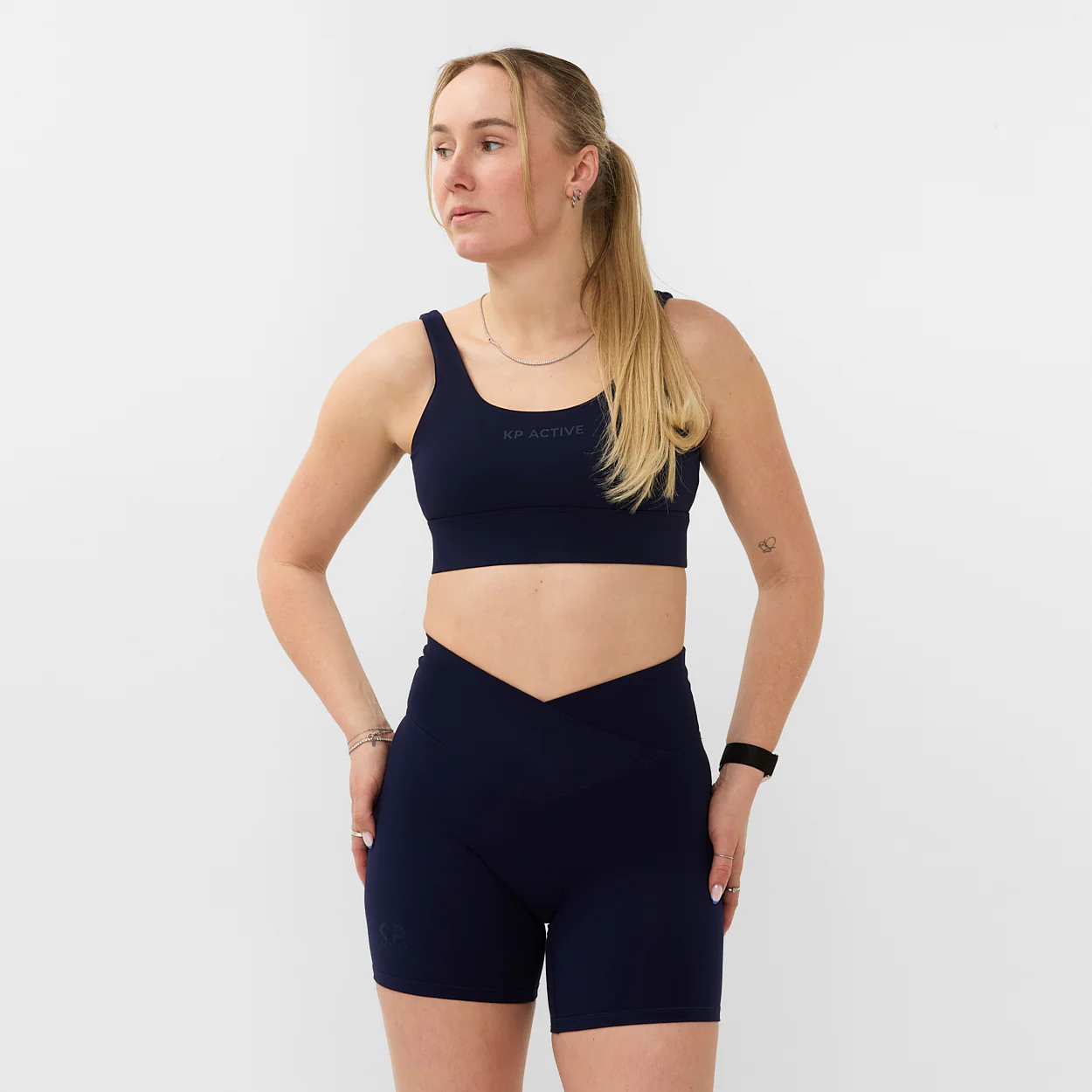 V-SHAPE SHORT NAVY - Image 6