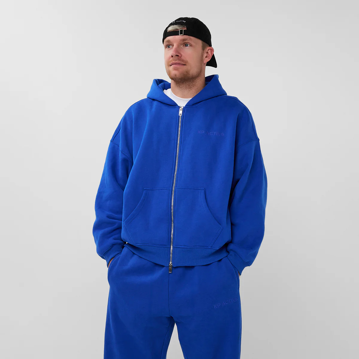 SERIES ZIPPER JACKET BLUE - Image 3